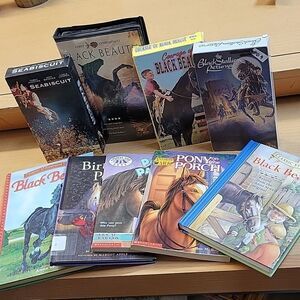 5 horse books 4 horse vhs
